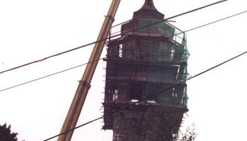 Sostituzione cupola campanile S. Maria Maggiore-2