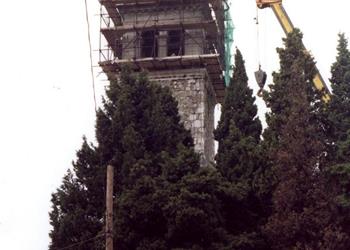 Sostituzione cupola campanile S. Maria Maggiore-8