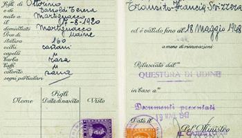 Passaporto di Giovanni Linz 3