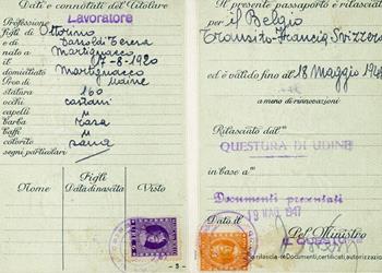 Passaporto di Giovanni Linz 3
