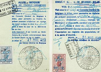 Passaporto di Giovanni Linz 5