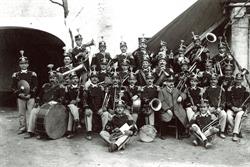 La banda di Nogaredo di Prato nel 1915